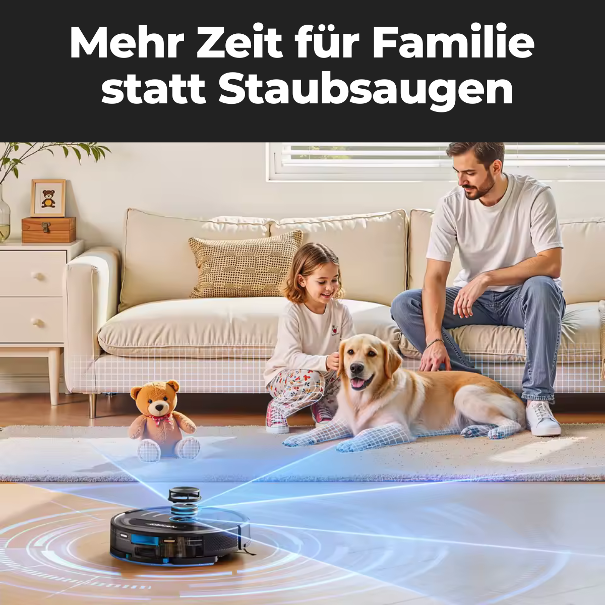 Saugroboter 3-in-1 Reinigung